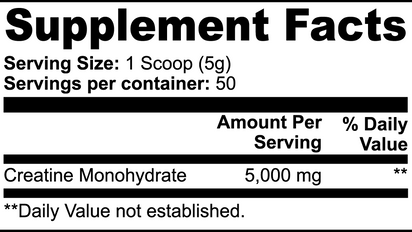 ASCND Creatine Monohydrate — 100% Pure Performance Fuel